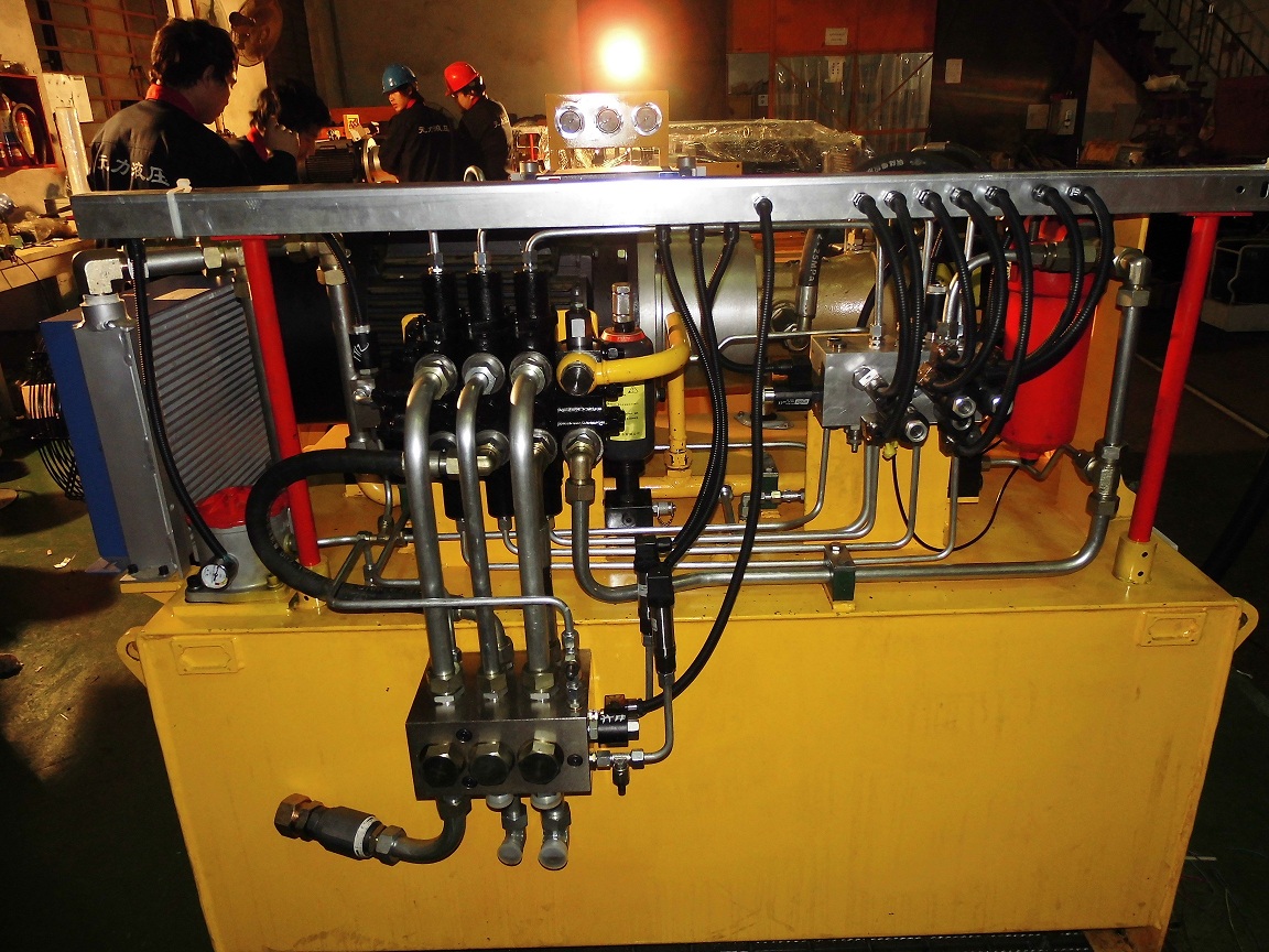 加气砖厂液压设备 掰板机液压站